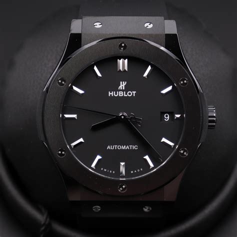 hublot classic fusion black limited edition|Hublot classic fusion women's.